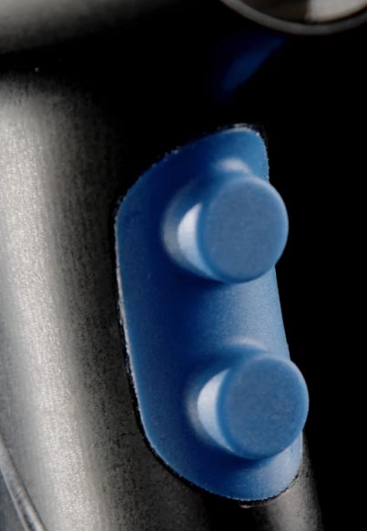 Intuitive Bedienung und zwei wählbare Leistungsstufen für präzise Knochenreinigung